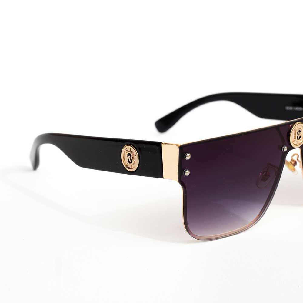 BURBERRY 2 - 6038 - BLACK & GOLDEN
