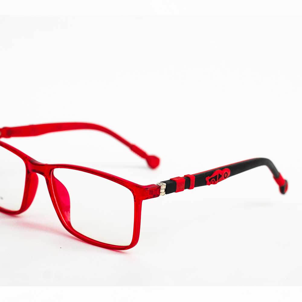 junior-defender-red-candy-6002-side-view on white background with black text on it