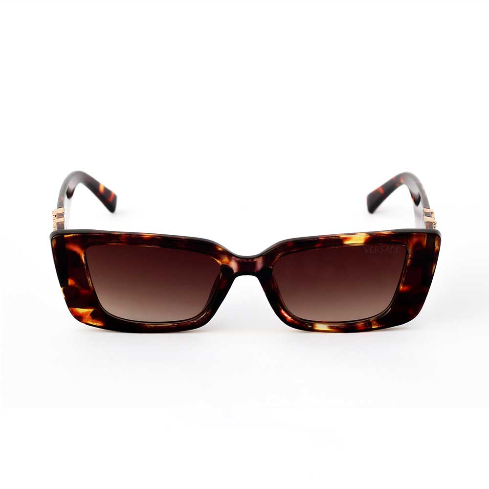 VERSACE - 8323 - BROWN+ CHEETA PRINT
