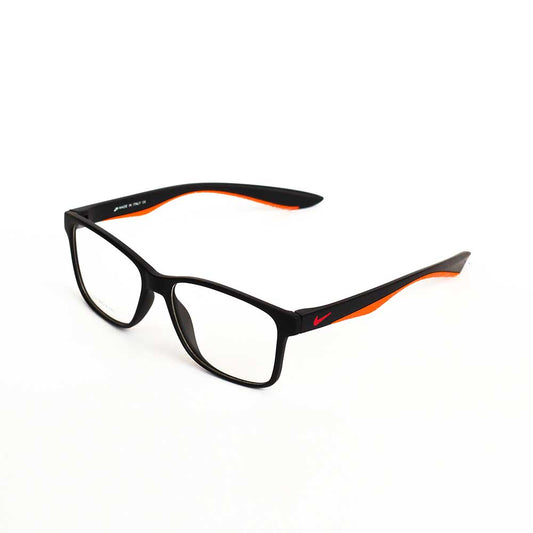 NIKE - 7113 - MATT BLACK & ORANGE