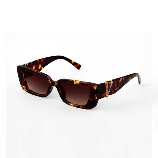 VERSACE - 8323 - BROWN+ CHEETA PRINT